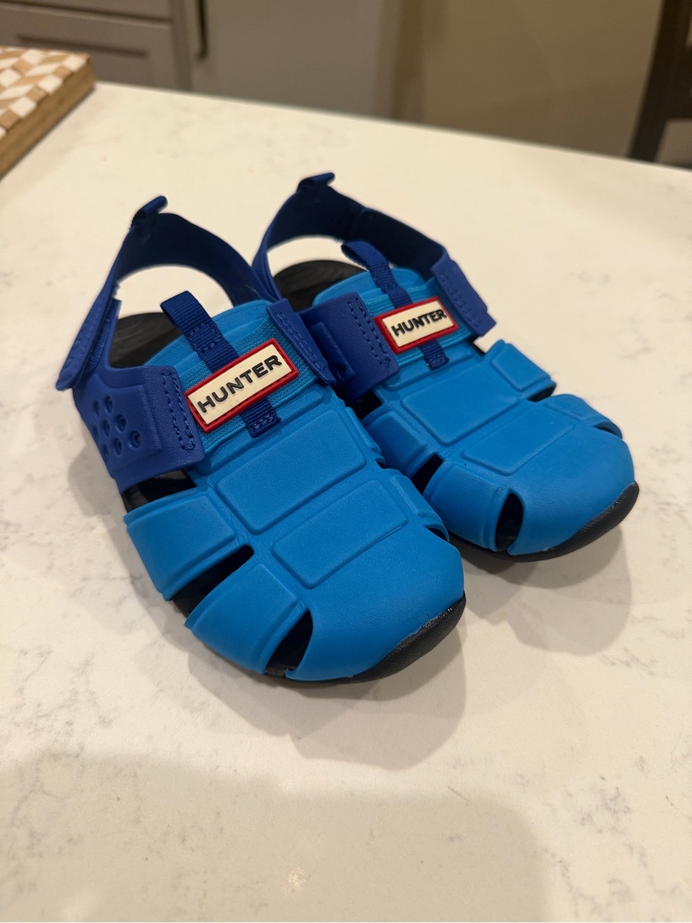 Hunter Little Kids Edosa Slingback Casual Flat Sandals toddler size 11c